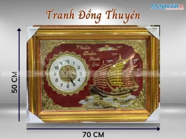 Tranh đồng quà tặng khai trương, tân gia